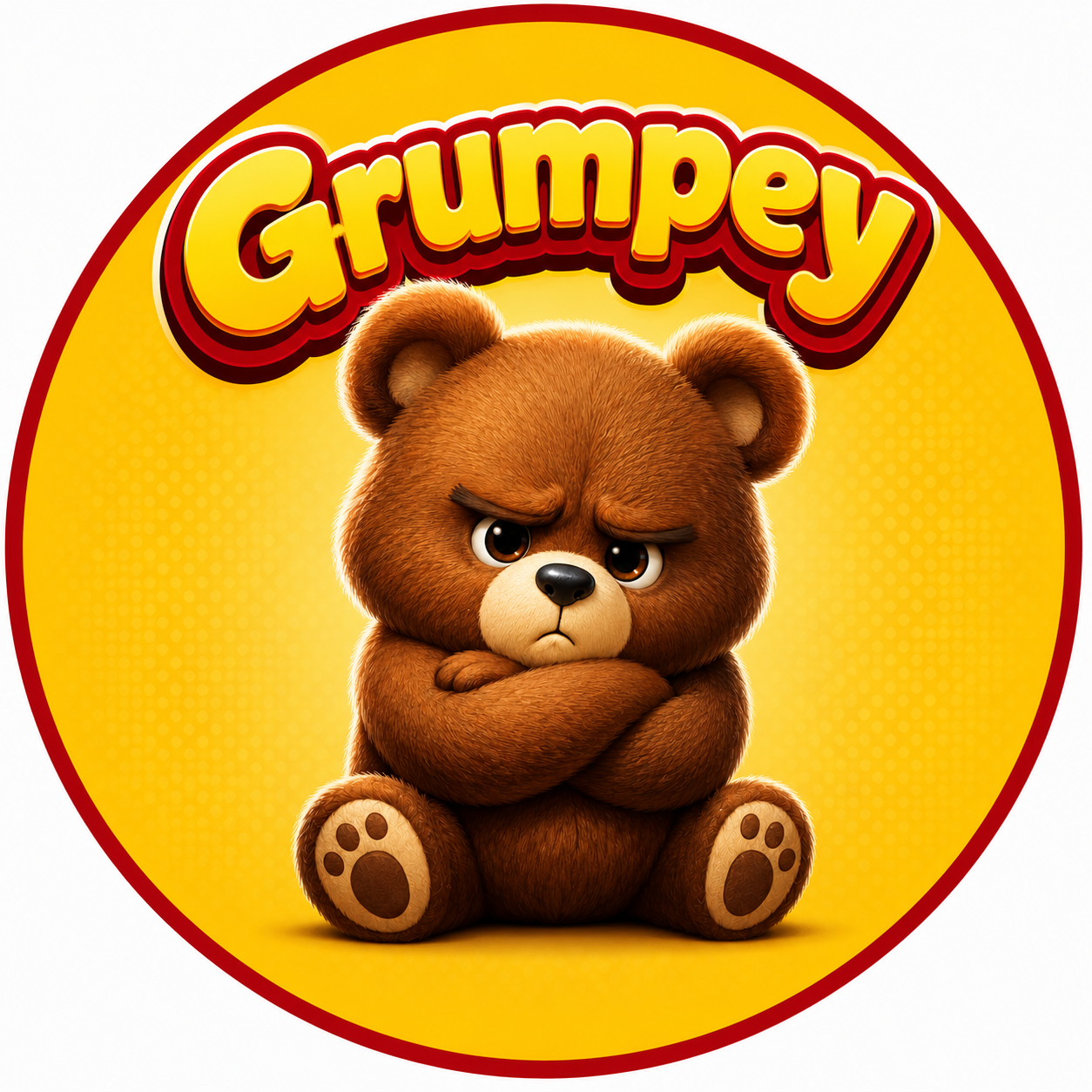 Grumpey bear